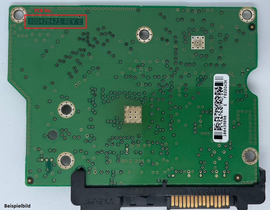 Seagate PCB Logic Board - Circuit Board - 100428473 REV C