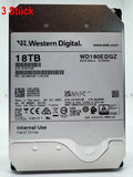 3 Stück Western Digital WD180EDGZ interne Festplatte 18TB SATA3 NAS 3,5 Zoll
