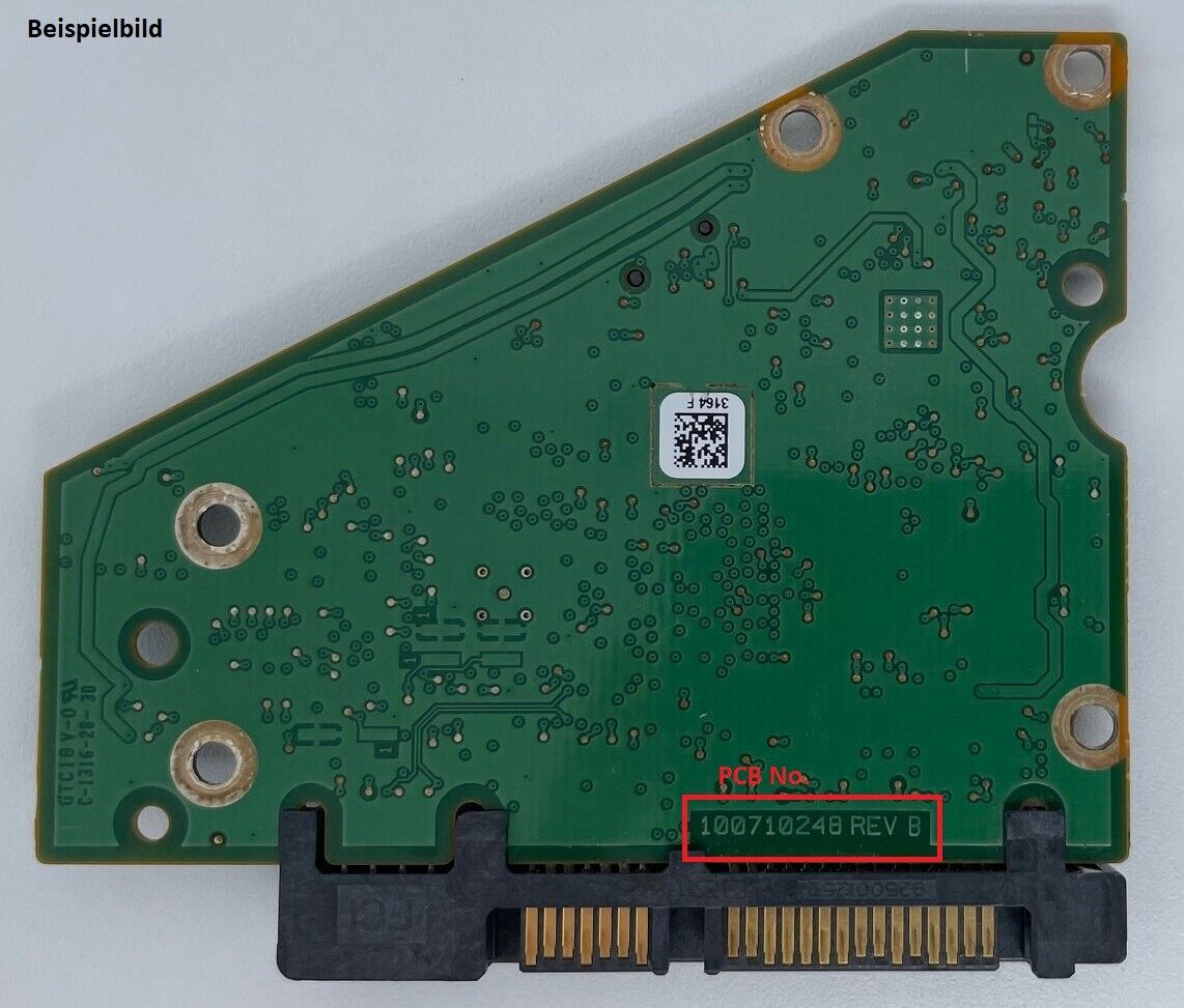 Seagate PCB Logic Board - Circuit Board - 100710248 REV B