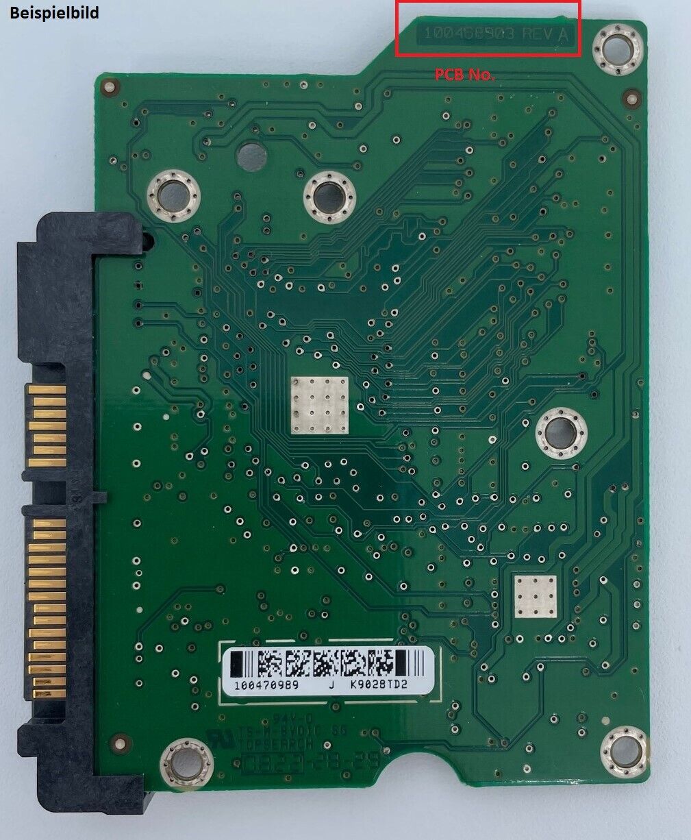 Seagate PCB Logic Board - Circuit Board - 100468303 REV A