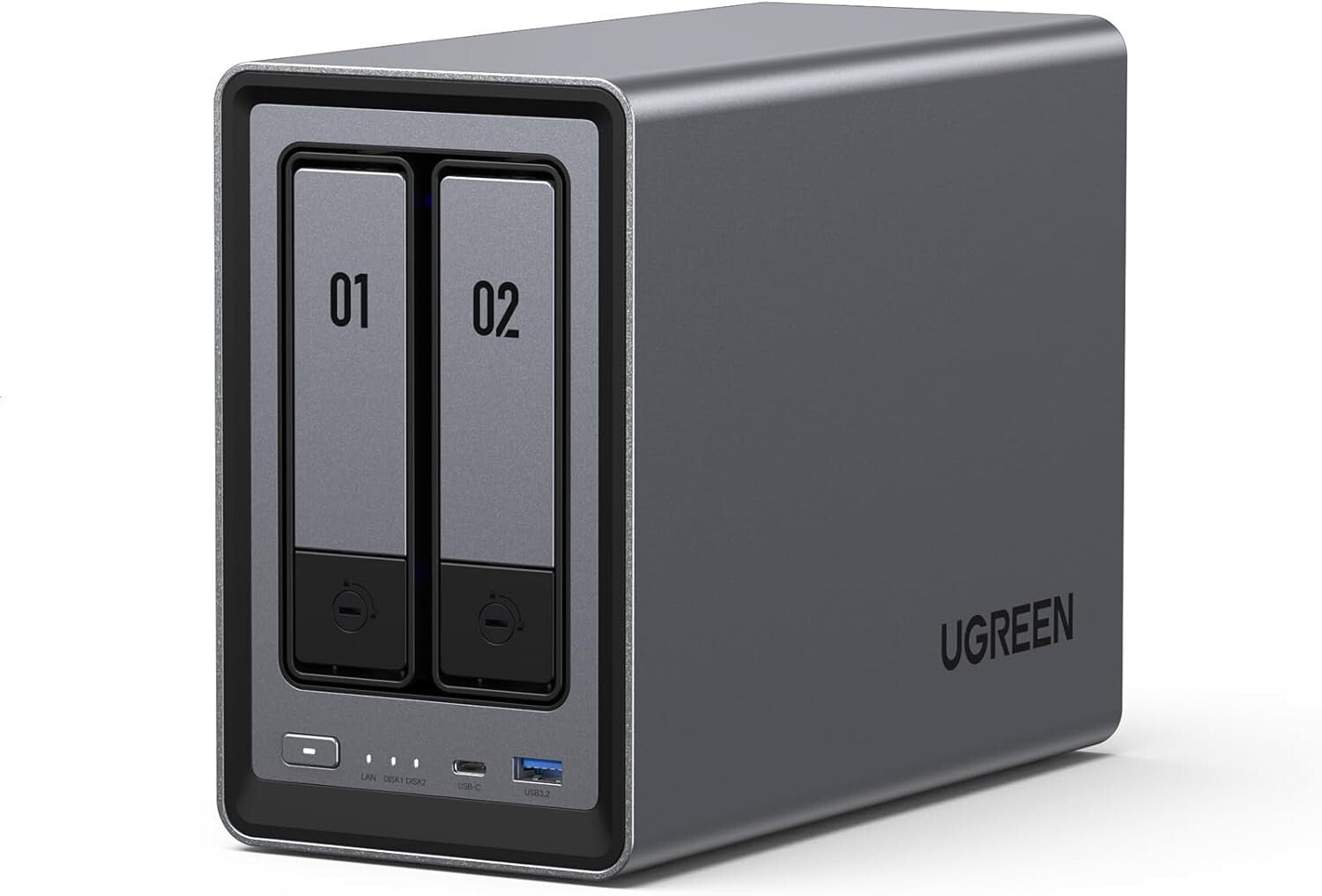 UGREEN NASync DXP2800 2-Bay NAS inkl. 20TB (2x 10TB Seagate Festplatte)