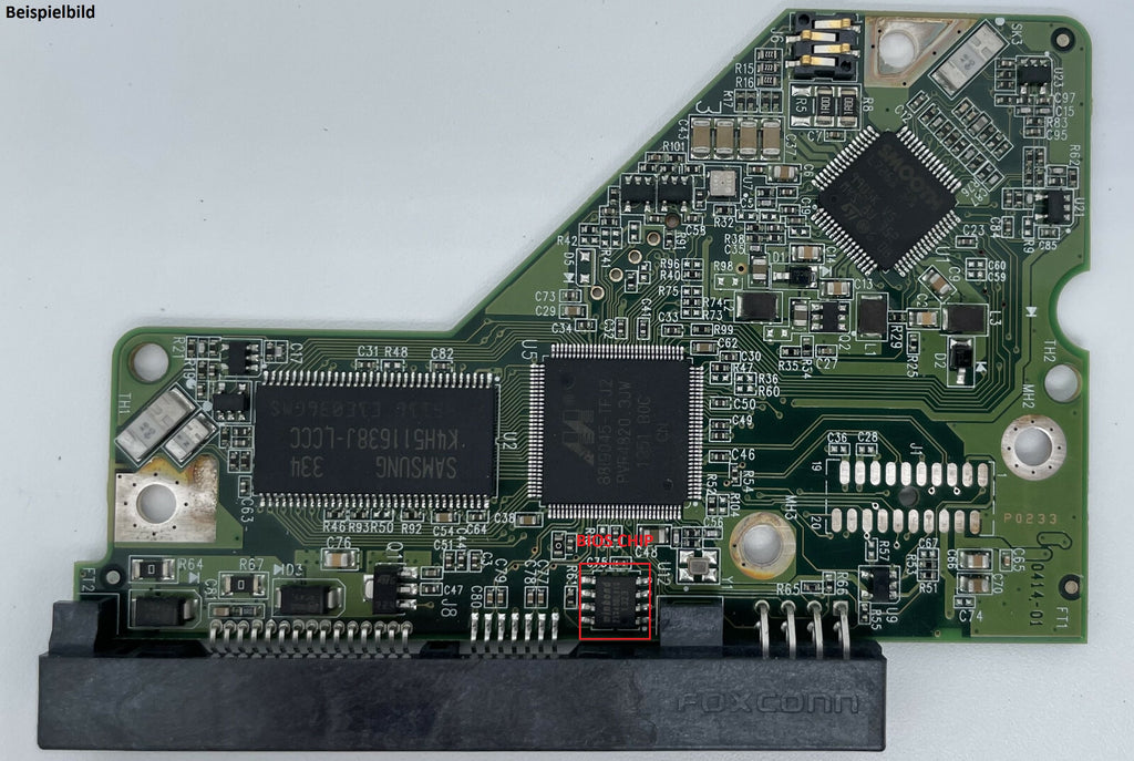 Western Digital PCB Logic Board - Circuit Board - 2060-771702-001 REV A