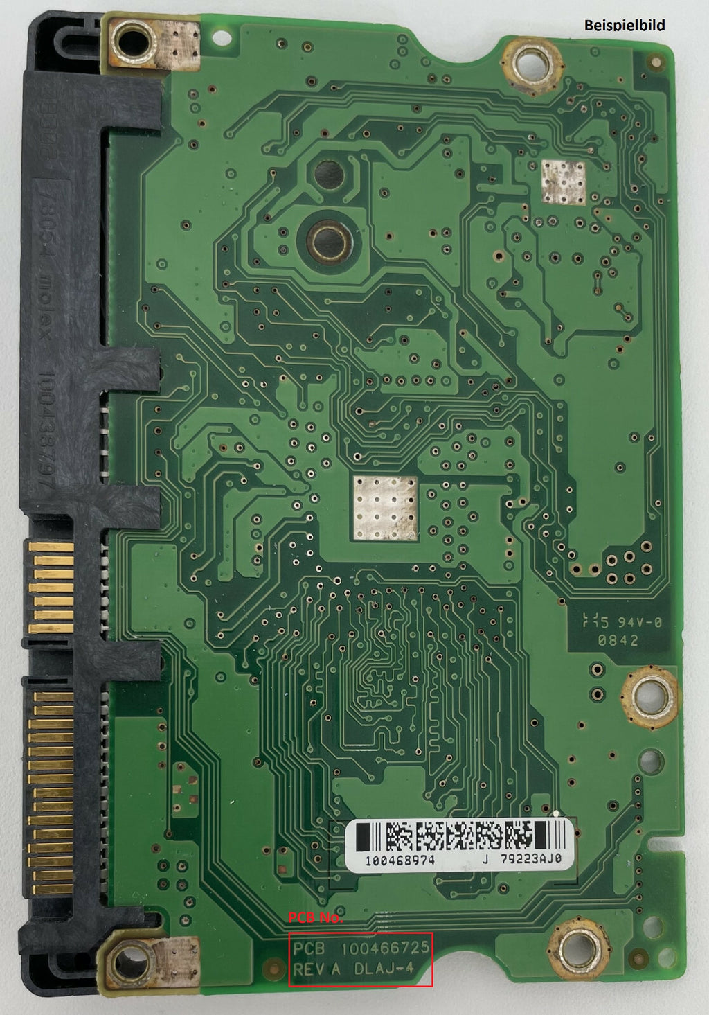 Seagate PCB Logic Board - Circuit Board - 100466725 REV A