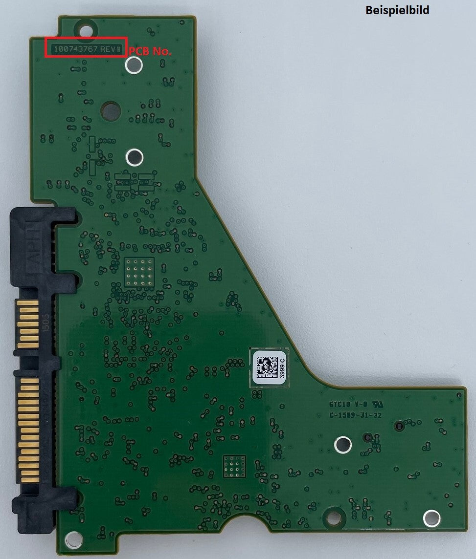 Seagate PCB Logic Board - Circuit Board - 100743767 REV B