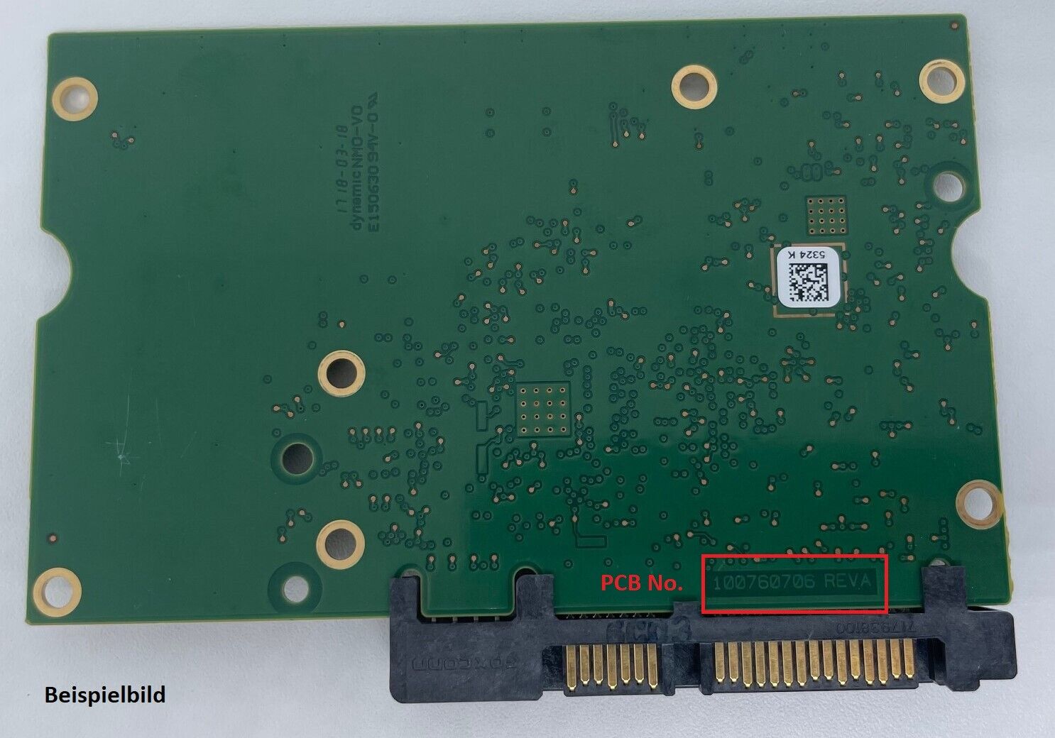 Seagate PCB Logic Board - Circuit Board - 100760706 REV A