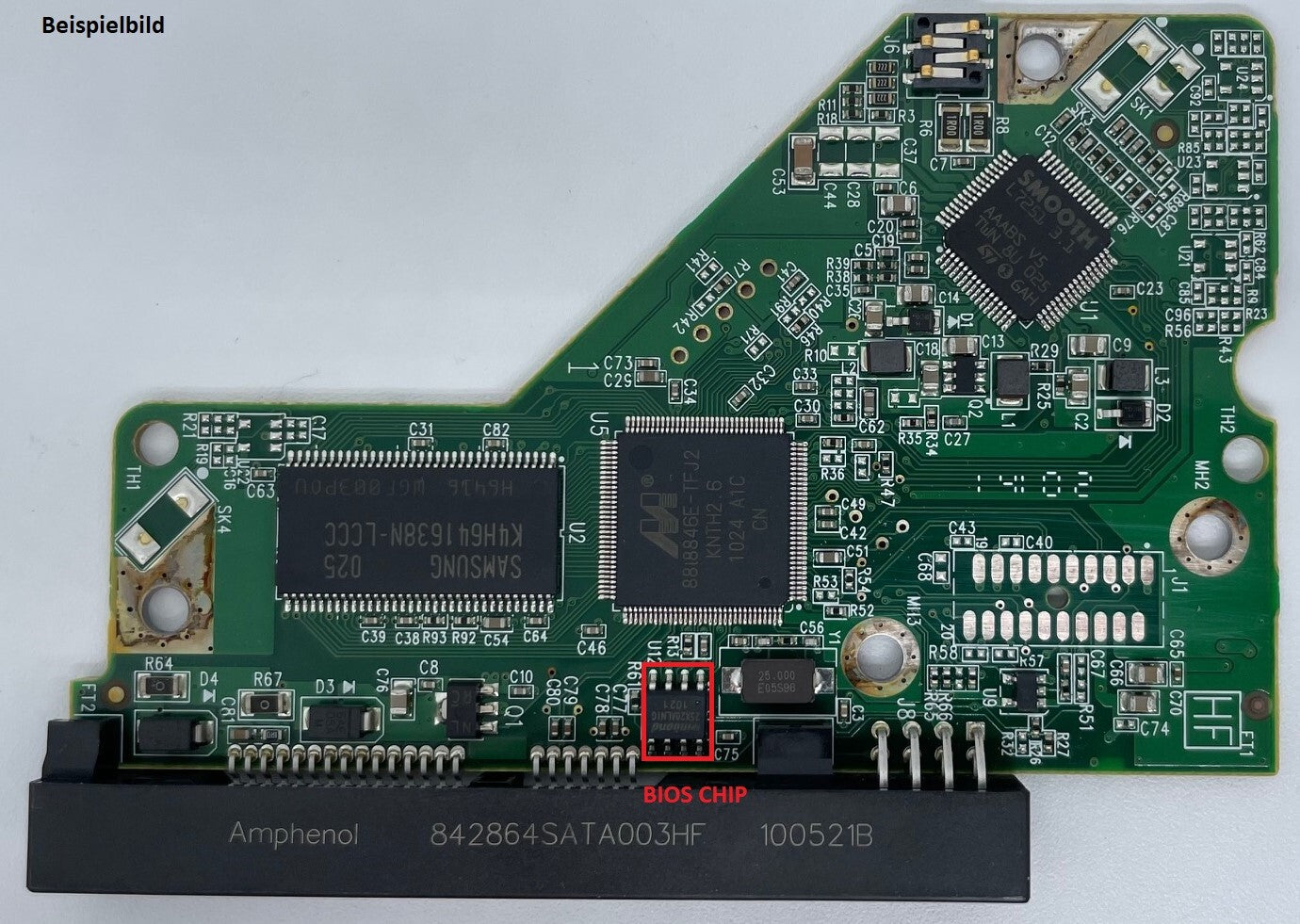 Western Digital PCB Logic Board - Circuit Board - 2060-771590-001 REV P2