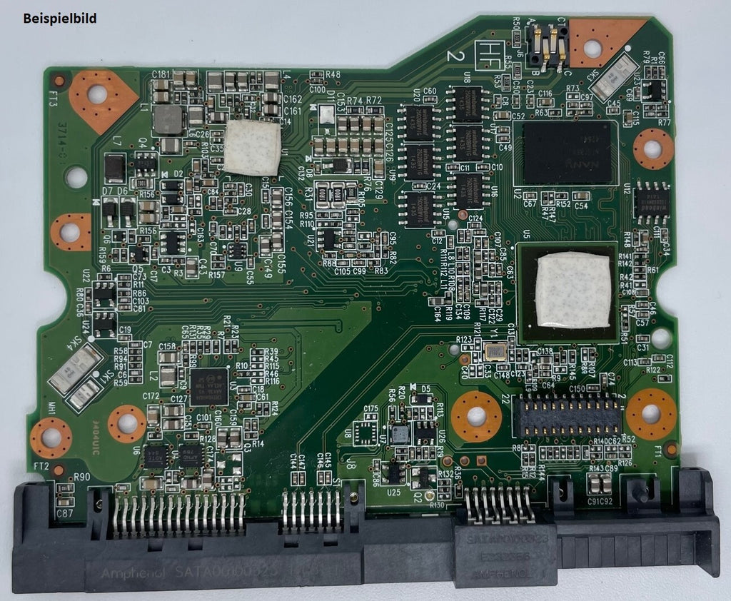 Western Digital PCB Logic Board - Circuit Board - 2060-800002-003 REV P1