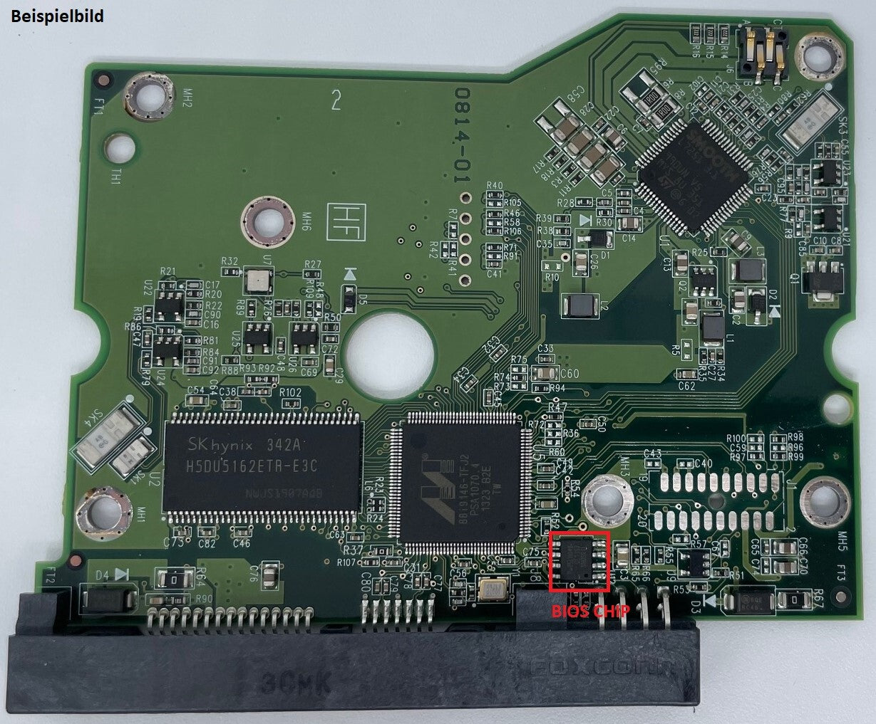 Western Digital PCB Logic Board - Circuit Board - 2060-771716-001 REV A