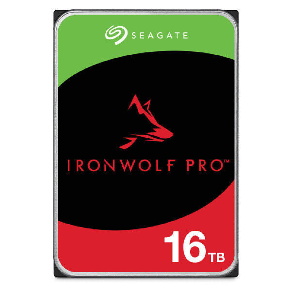 Seagate IronWolf Pro NAS HDD ST16000NT001 - 16TB 3,5 Zoll SATA3 CMR 16 TB -1N5