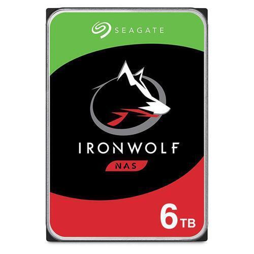 Seagate IronWolf ST6000VN006 NAS HDD - 6TB 3,5 Zoll SATA3 CMR 6 TB