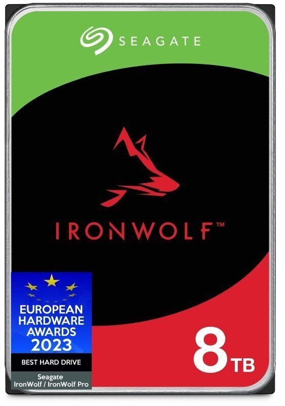 Seagate IronWolf ST8000VN002 NAS HDD - 8TB 3,5 Zoll SATA3 CMR 8 TB