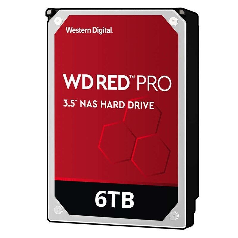 Western Digital WD RED Pro WD6003FFBX 6TB interne Festplatte 7200 RPM SATA3 K6R